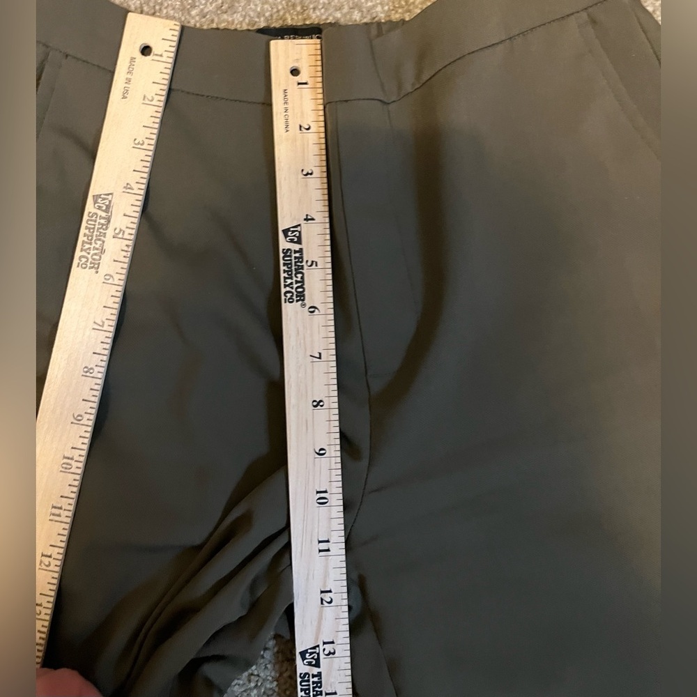 Banana Republic Rowan Wide-Leg Double Twill Crop Pant size 10 - Picture 7 of 13